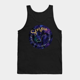 Scorpio Zodiac Tank Top